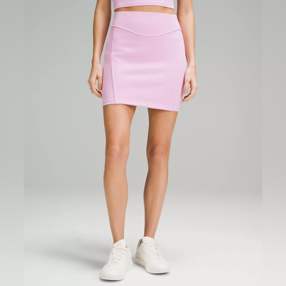 Lululemon Scuba High-Rise Mini Skirt